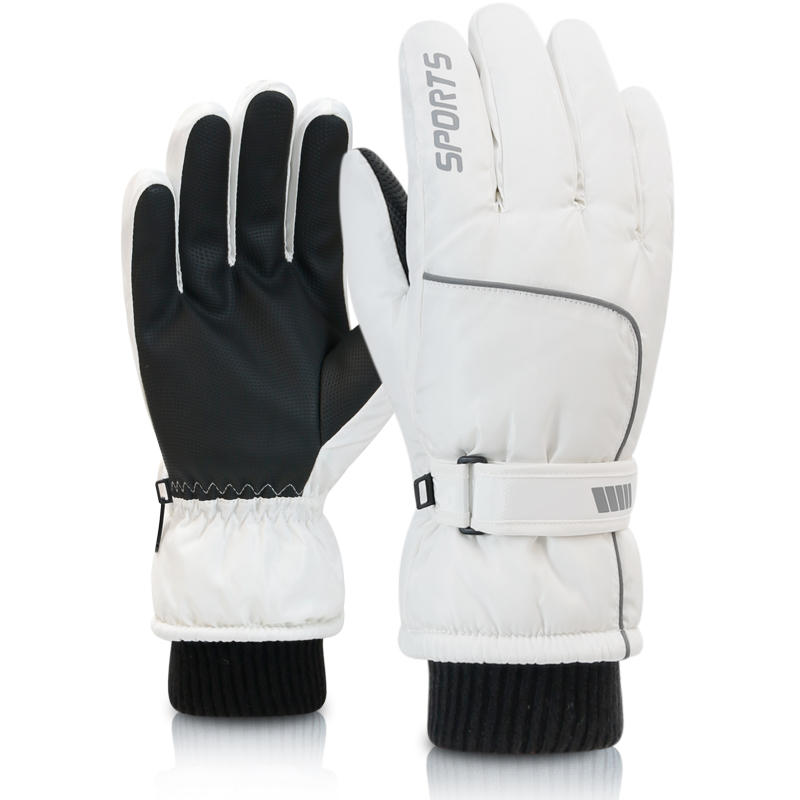 Ski Glove Waterproof - قفازات تزلج شتوية دافئة احترافية للرجال