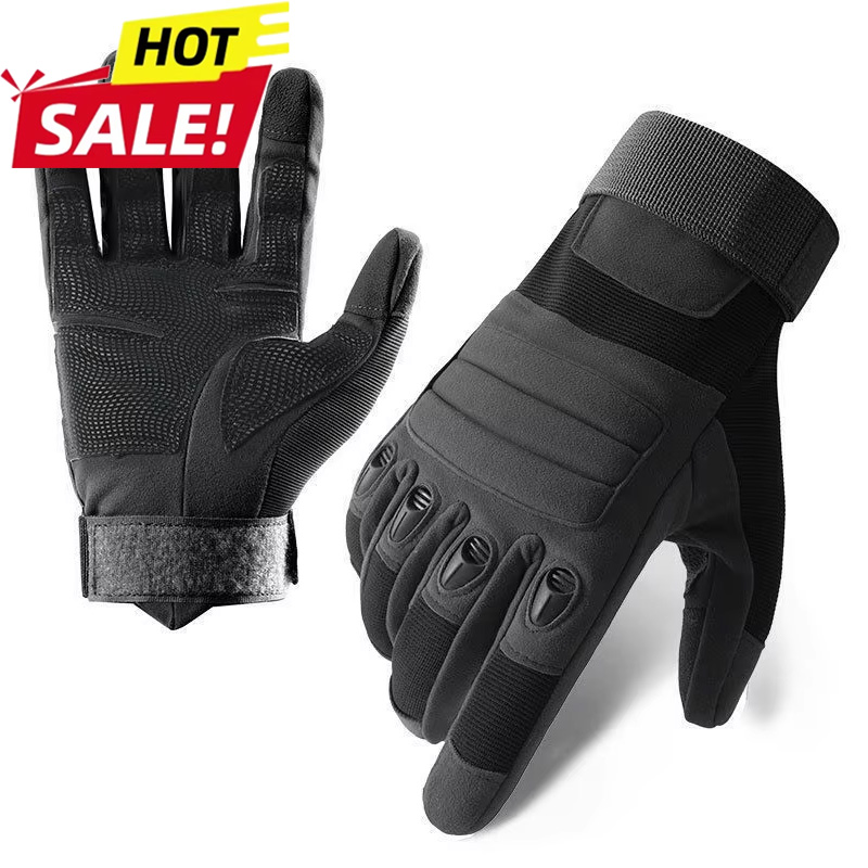 Motorcycle Glove Knuckle - قفازات تكتيكية للدراجات للرجال والنساء مع