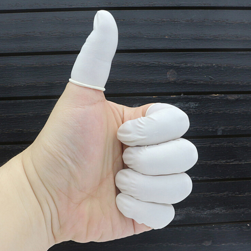 قفازات مطاطية مضادة للساكنة لل - مراجعة Latex Disposable Glove وسعره