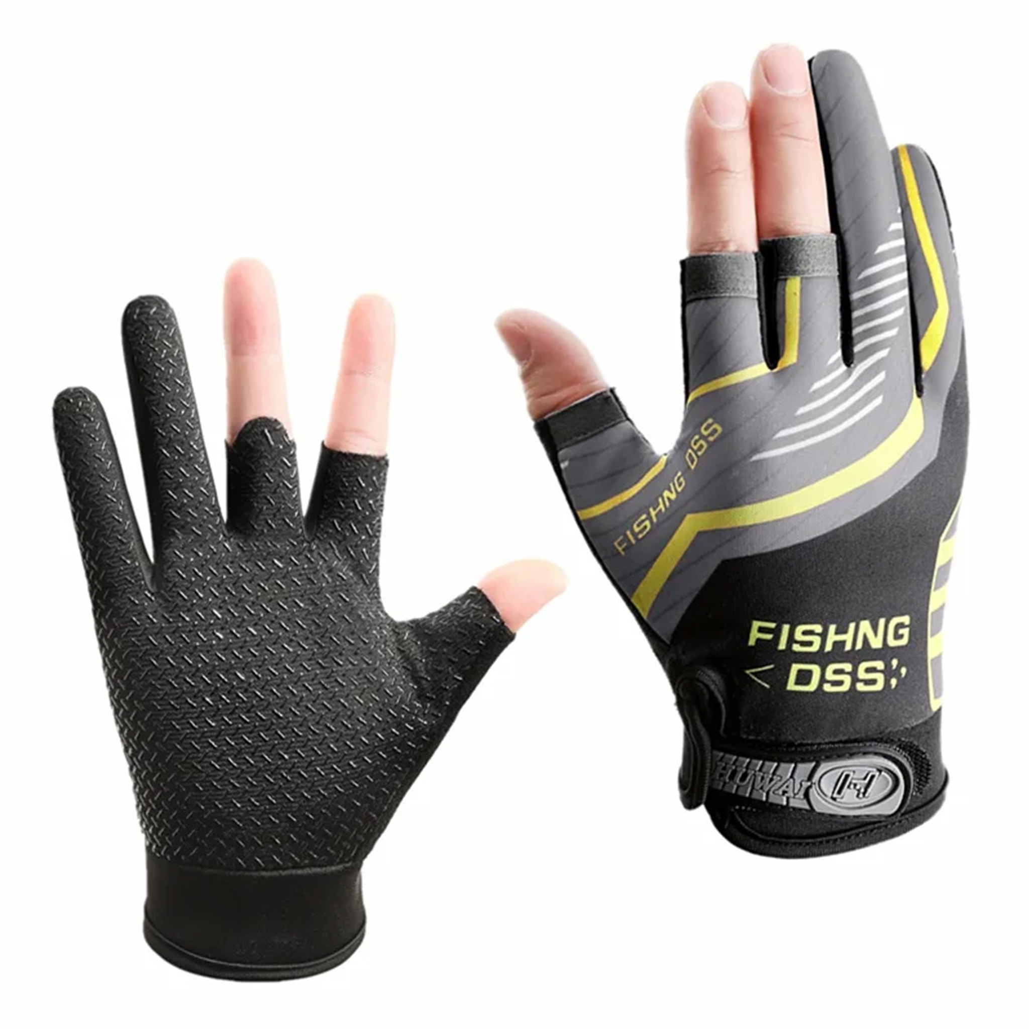 1 زوج Luya قفازات الصيد واقية  - مراجعة Cut Resistant Glove وسعره