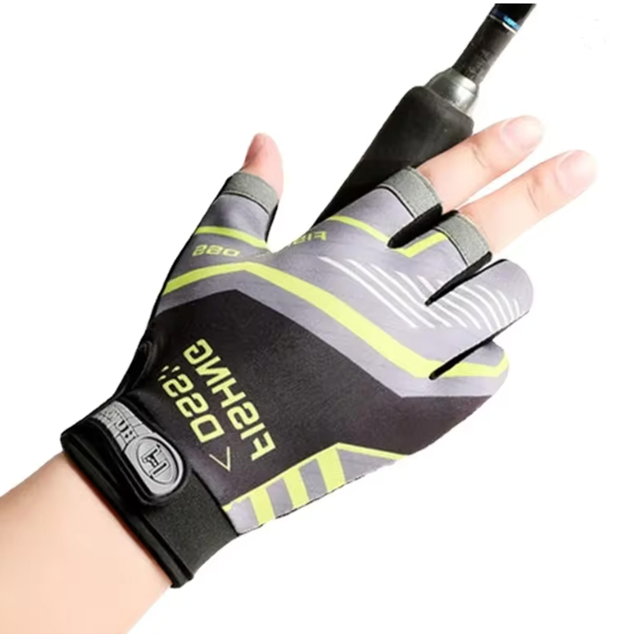 1 زوج Luya قفازات الصيد واقية  - مراجعة Cut Resistant Glove وسعره
